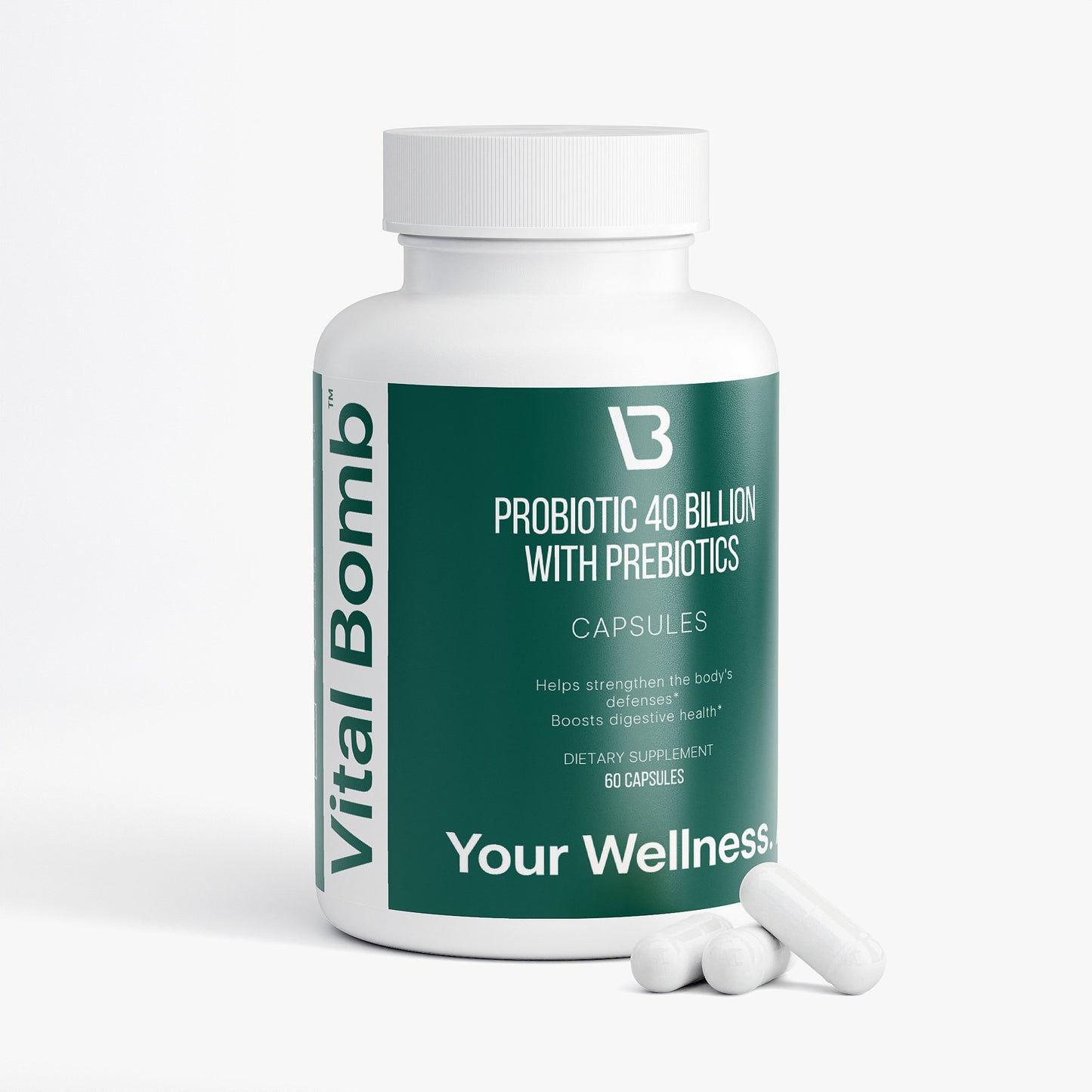 Probiotic 40 Billion with Prebiotics