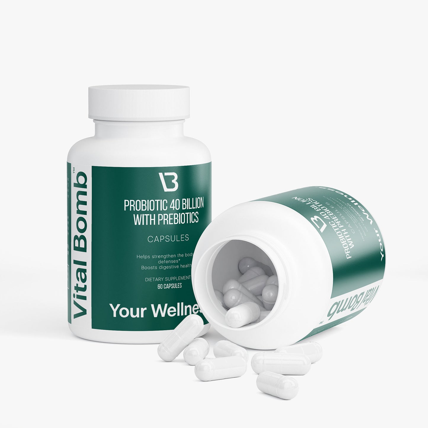 Probiotic 40 Billion with Prebiotics