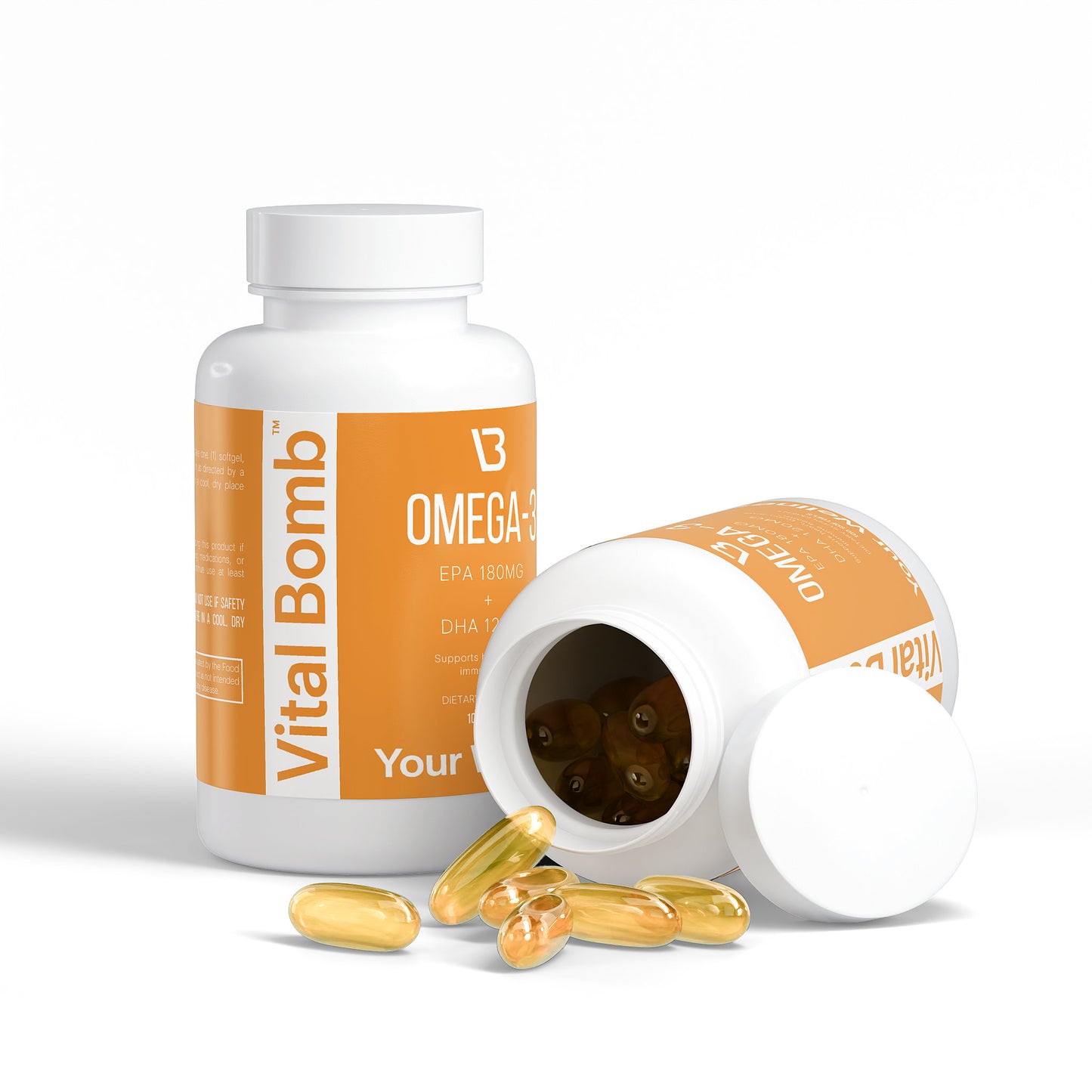 Omega-3 EPA 180mg + DHA 120mg